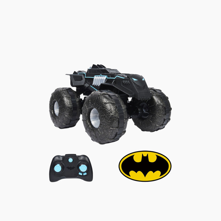 Spin Master Batman, All-Terrain Batmobile Remote Control Vehicle, Water-Resistant Batman Toy - HUNA