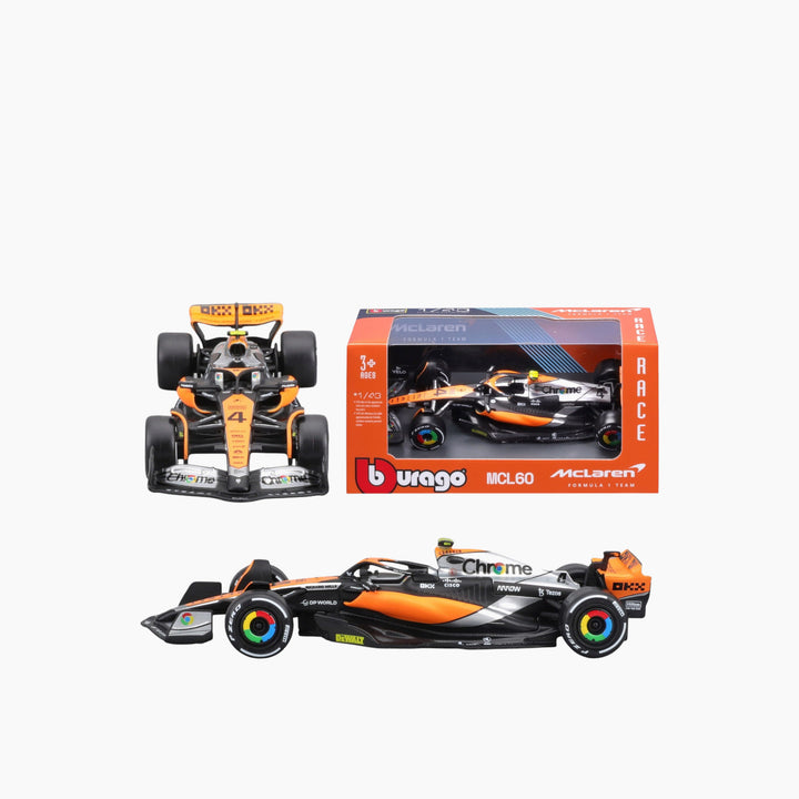 Burago Bburago F1 Mclaren Mcl60 Lando Norris - 6.7X14X7Cm