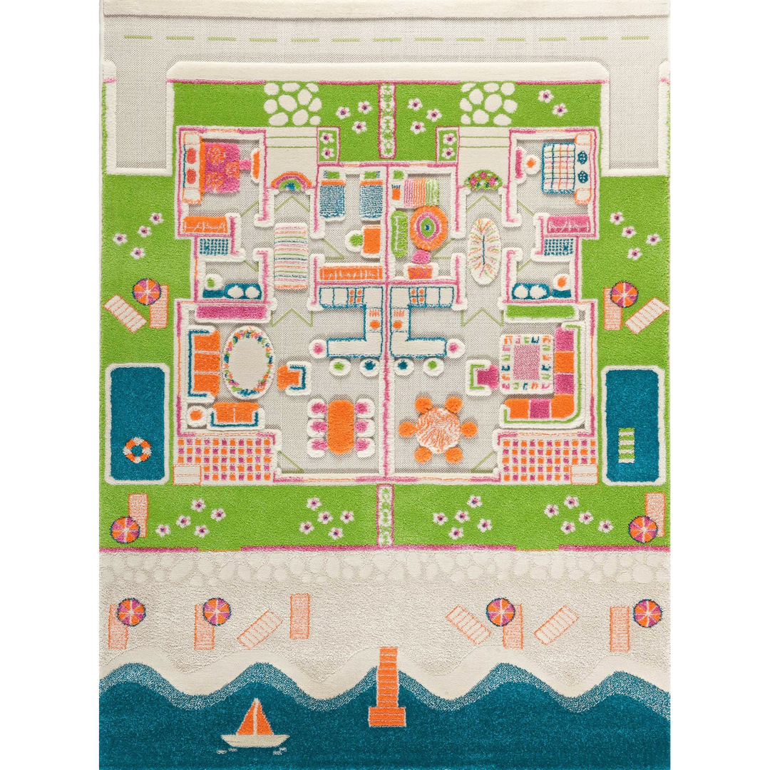 IVI World Beach House Play Rug