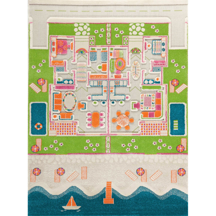 IVI World Beach House Play Rug