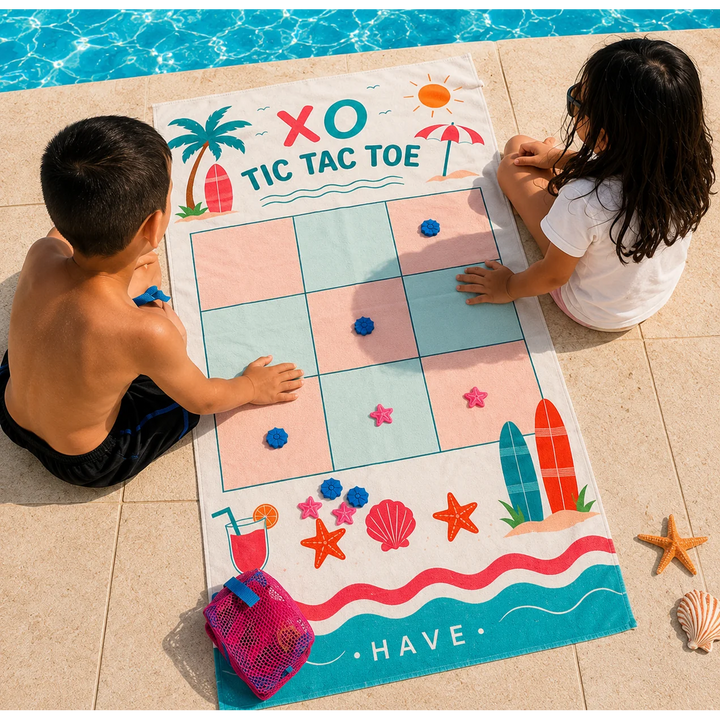 Have Beach Towel - Tic tac toe