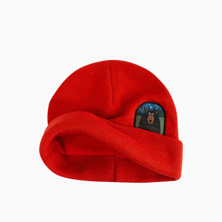 Flap Jack Kids Beanie &amp; Gloves Set - Bear