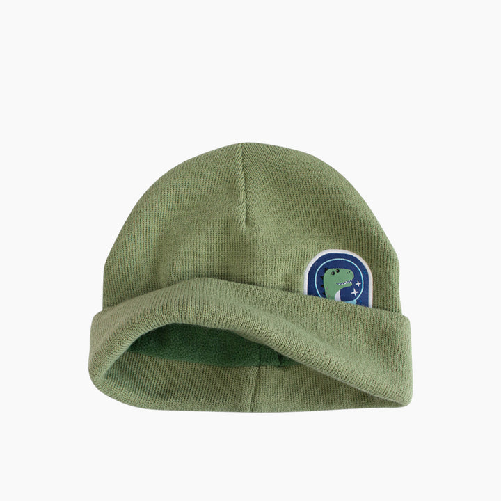 Flap Jack Kids Beanie &amp; Gloves Set - Dino