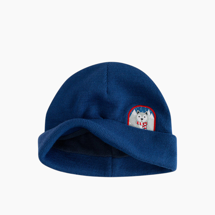 Flap Jack Kids Beanie &amp; Gloves Set - Wolf