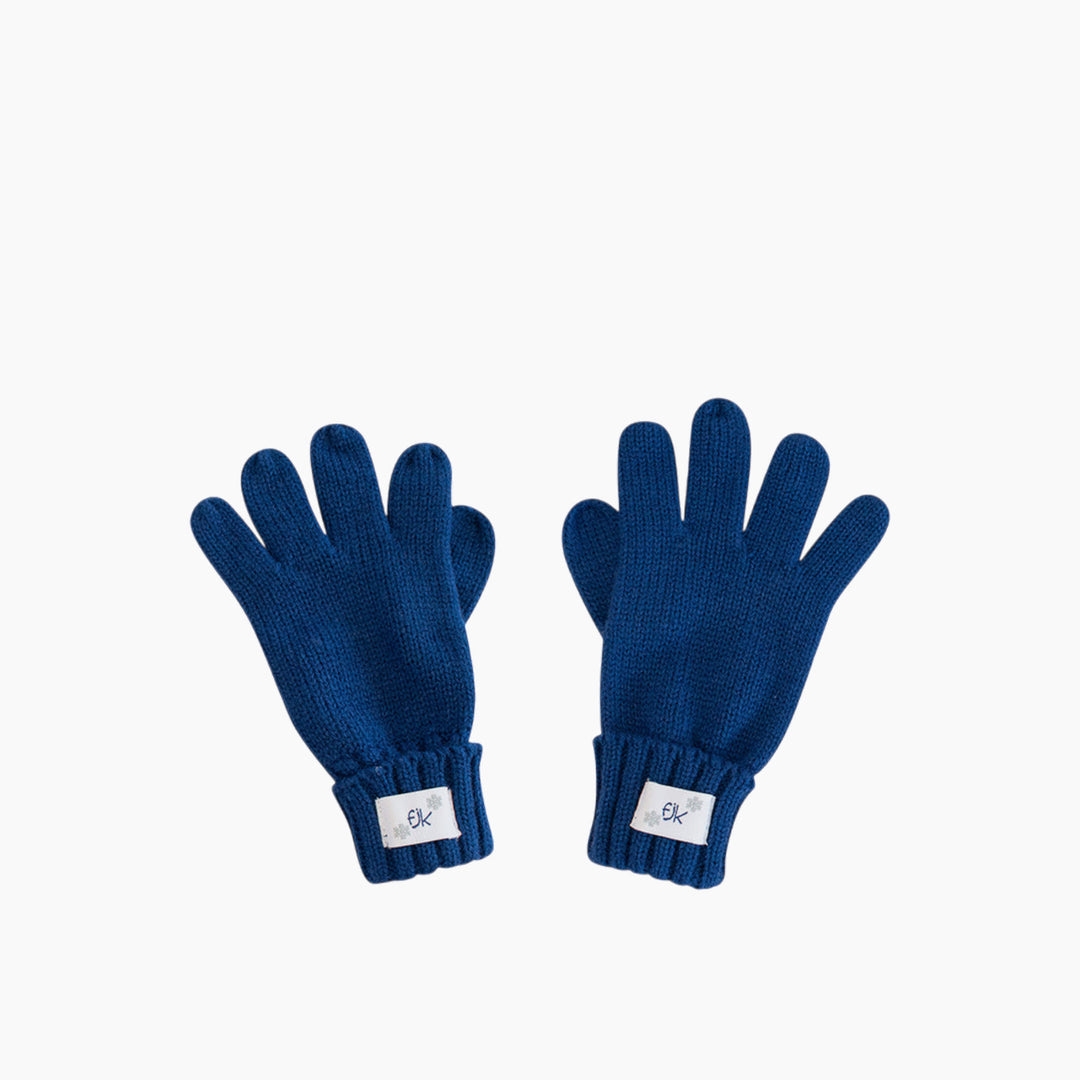 Flap Jack Kids Beanie &amp; Gloves Set - Wolf