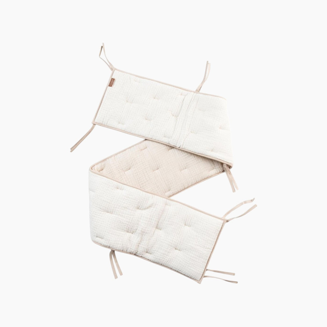 Kidyouknot Bed Bumper  Natural Collection Clay