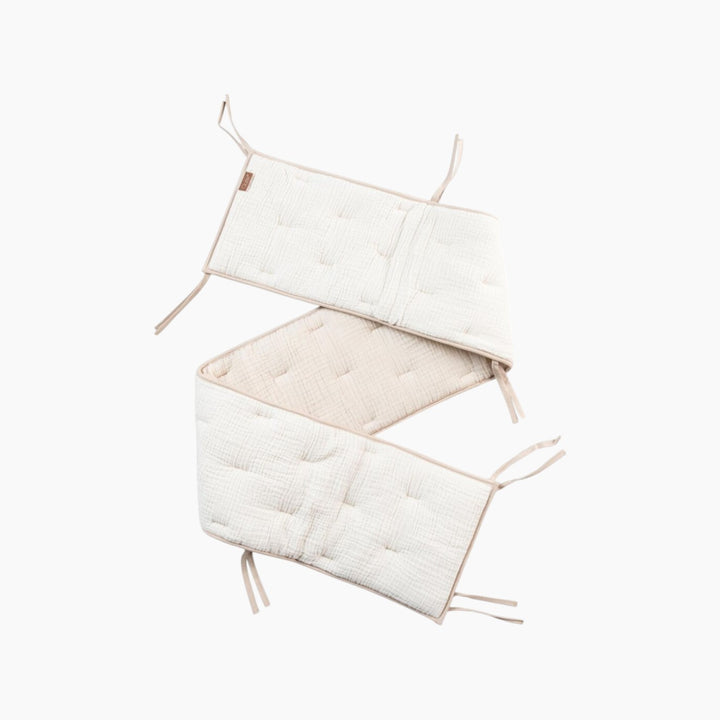Kidyouknot Bed Bumper  Natural Collection Clay