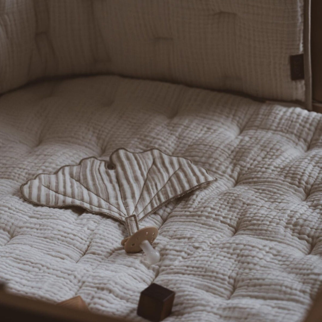 Kidyouknot Bed Bumper  Natural Collection Clay