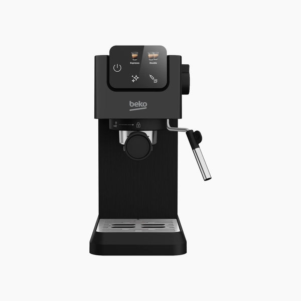 ماكينة قهوة إسبريسو سوداء 15 بار 1628 واط