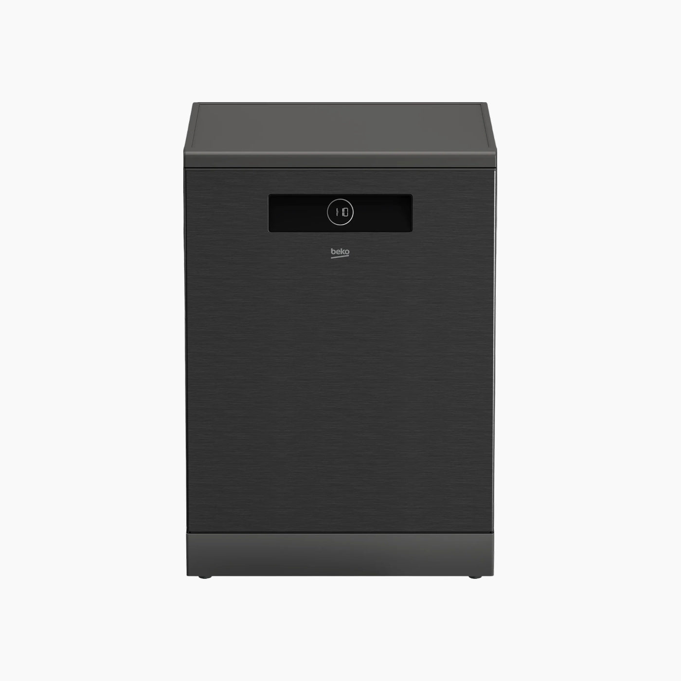Beko Dark Inox dishwasher with 8 programs and 15 place settings