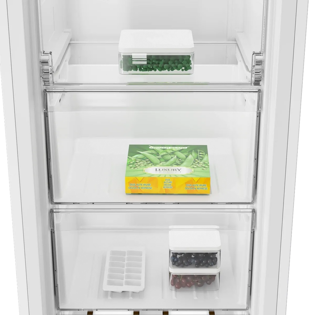 Beko Freezer 168 L 5 Drawers No Frost Silver A+