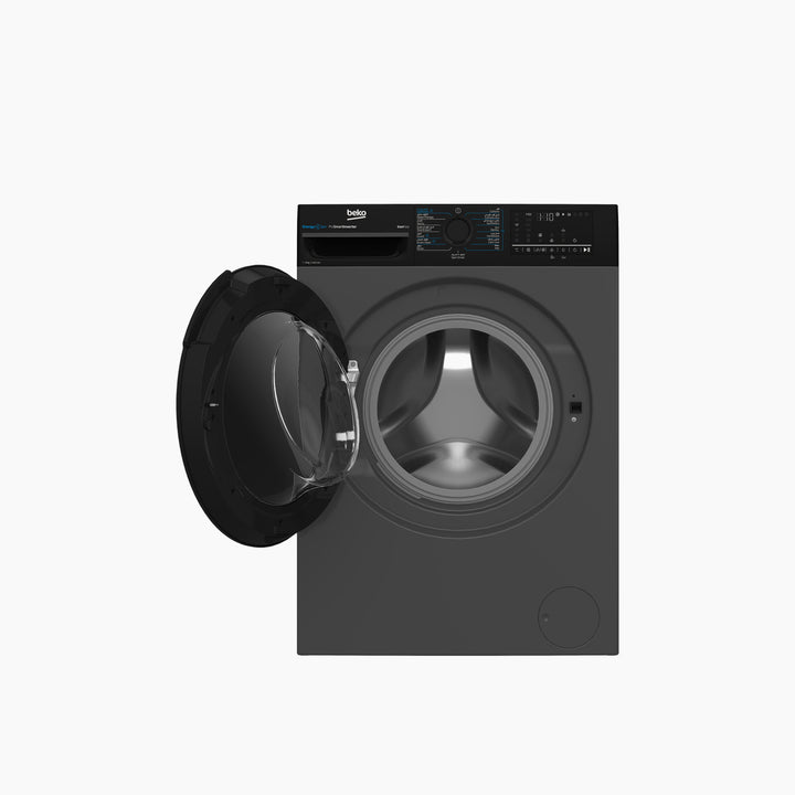 Beko 12 kg anthracite washing machine with 1400 RPM inverter