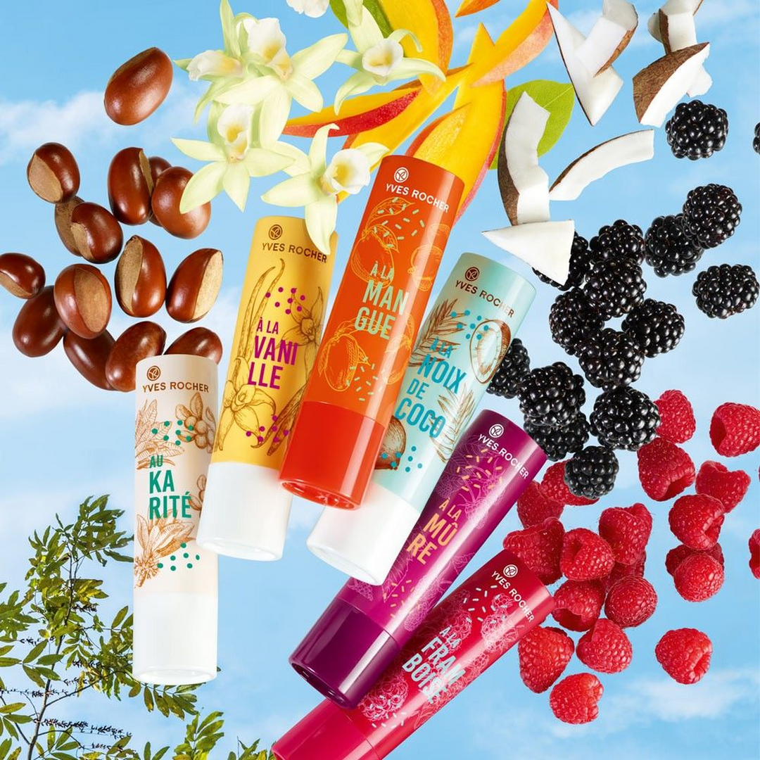 Yves Rocher Berry Tinted Lip Balm