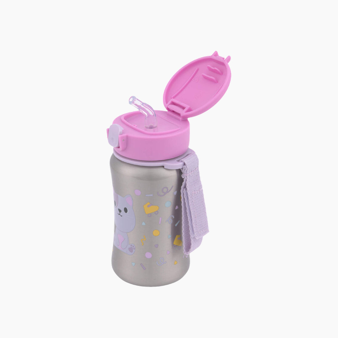 Skip Hop Besties Squad Stainless Steel Straw Bottle