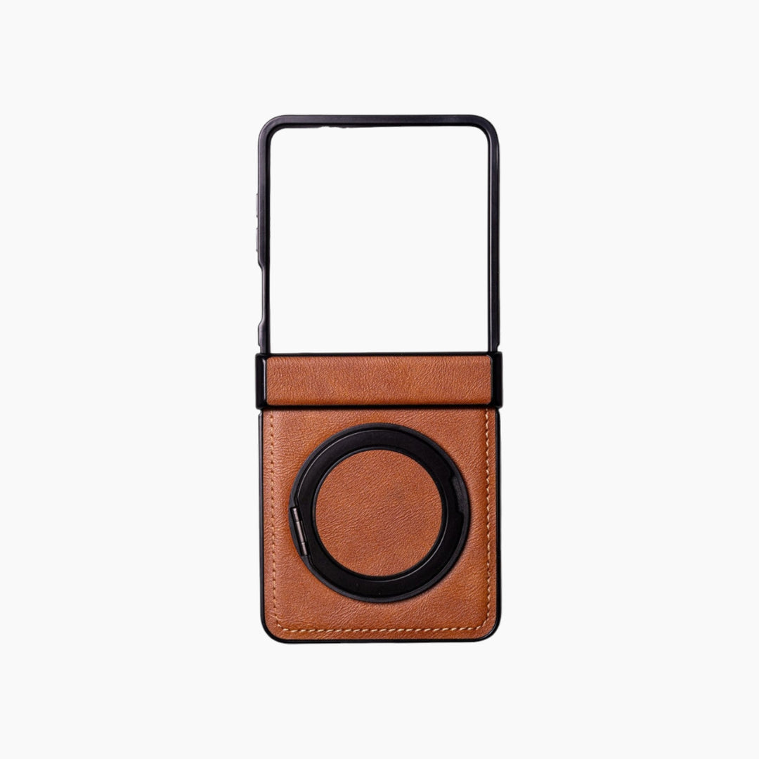 Beunos Samsung Flip Leather Case With 360 Stand