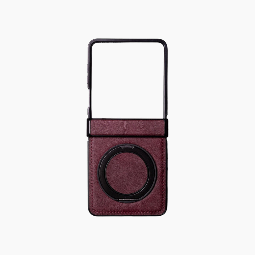 Beunos Samsung Flip Leather Case With 360 Stand