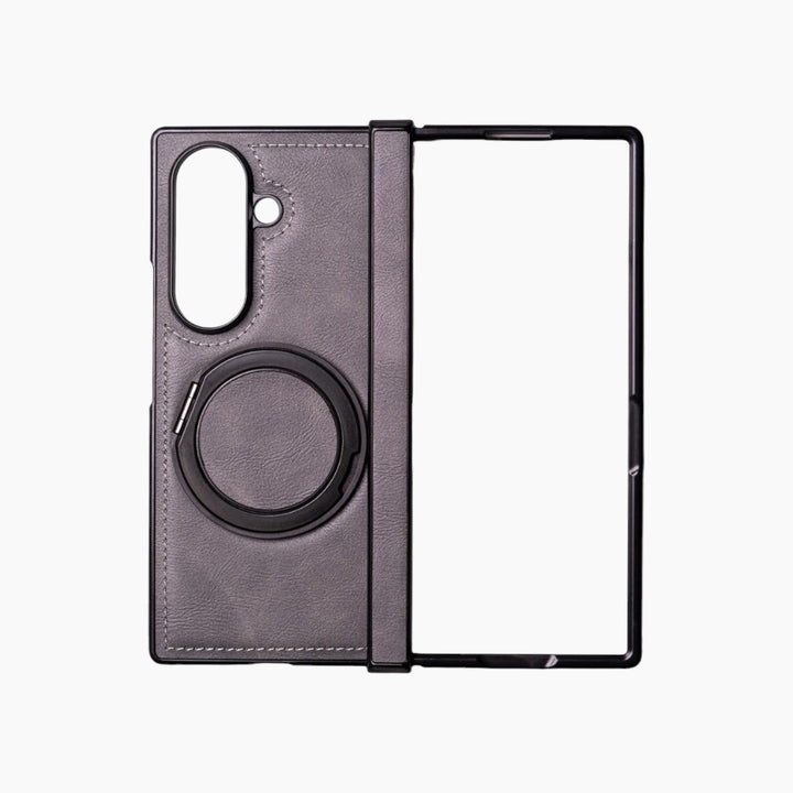 Beunos Samsung Fold Leather Case With 360 Stand