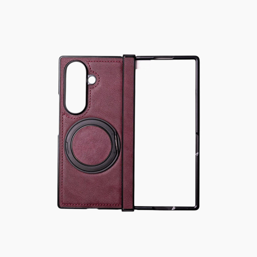 Beunos Samsung Fold Leather Case With 360 Stand