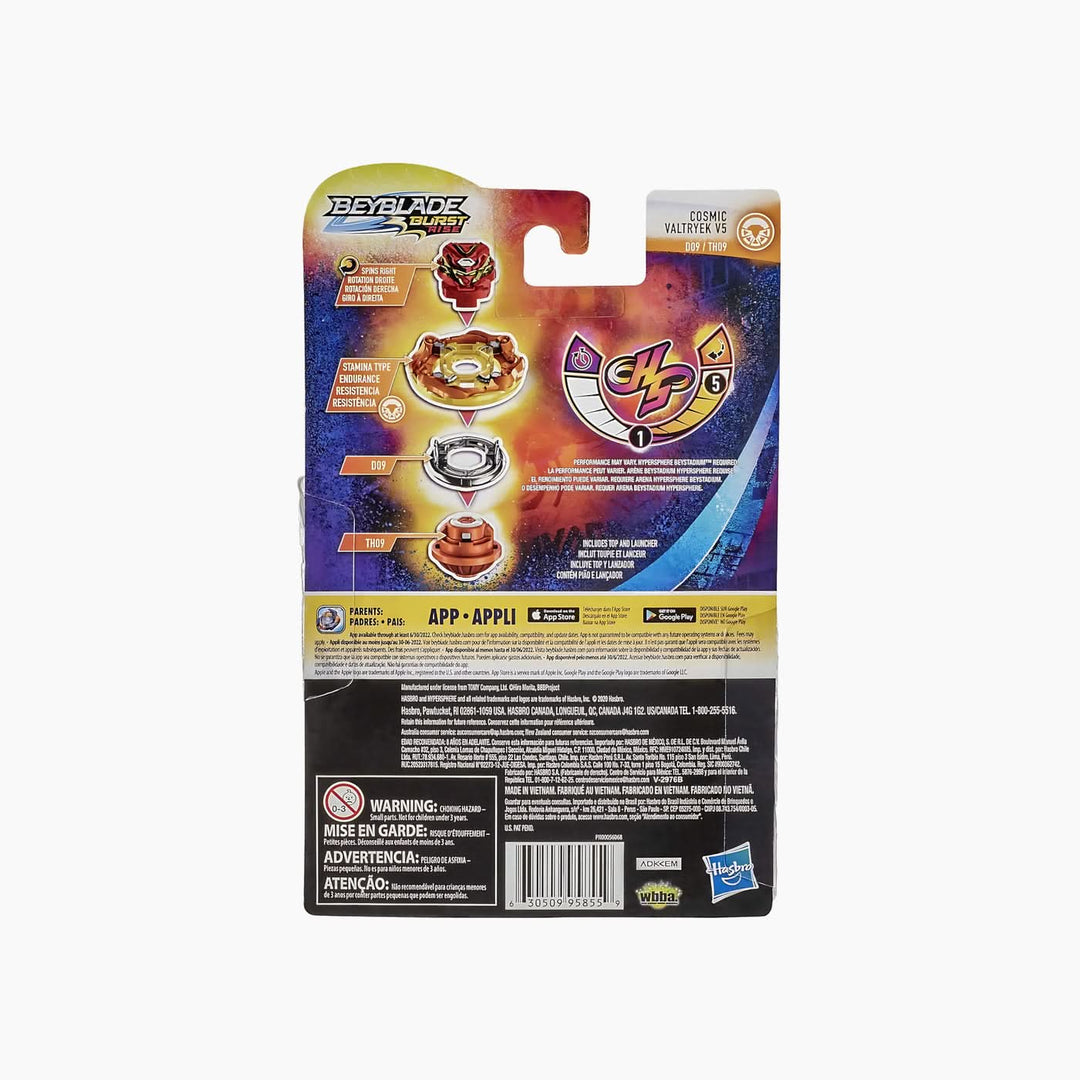 Beybattle Cosmic Valtryek V5 Beyblade - HUNA