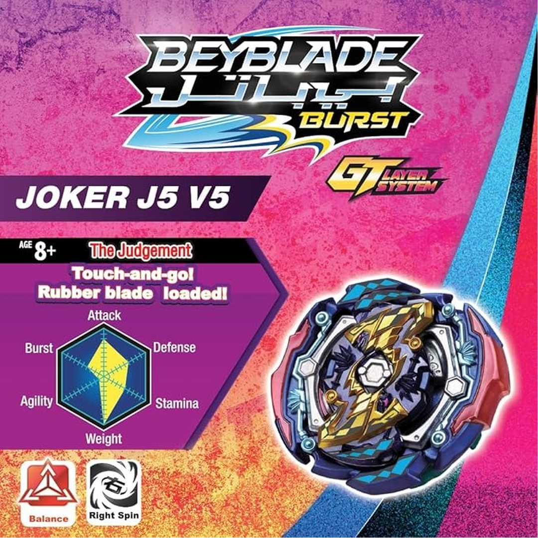 Beybattle Judgement Joker J5 Beyblade - HUNA