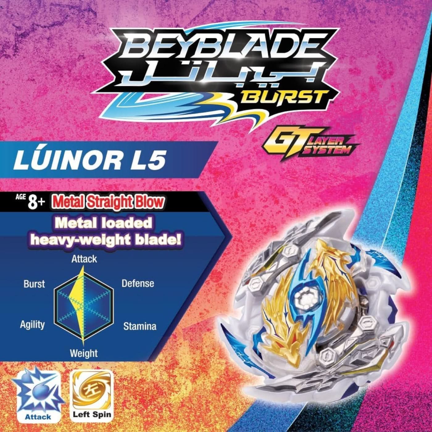 Beybattle Burst Int™ Starter Zone Luinor L5 Beybattle Burst Int™ Starter Zone Luinor L5