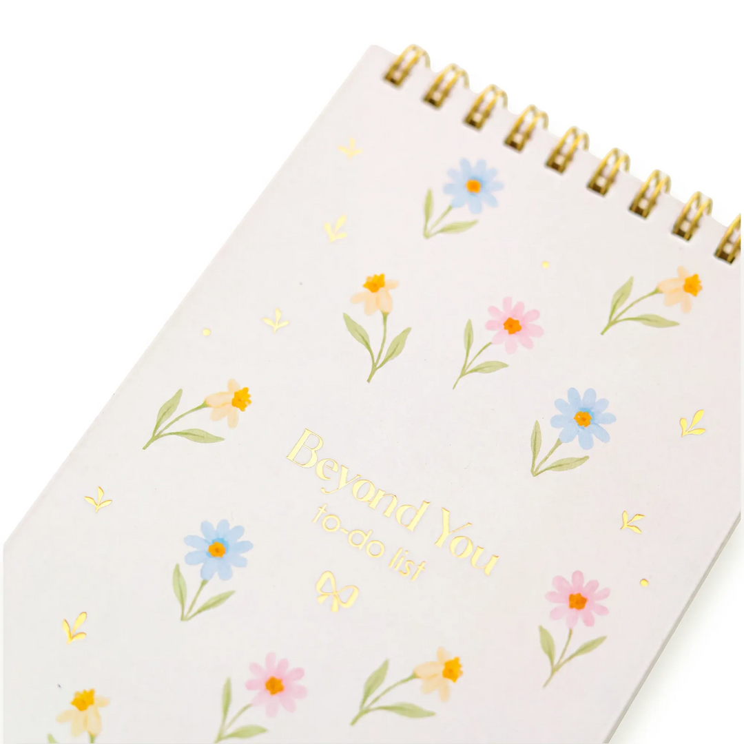 Yours &amp; Beyond | Soft Floral To-Do List
