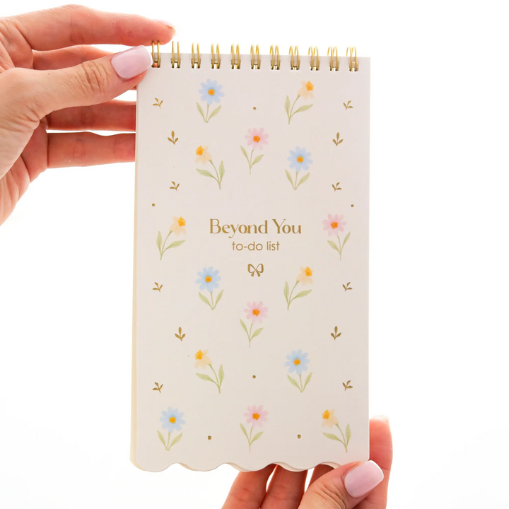 Yours &amp; Beyond | Soft Floral To-Do List