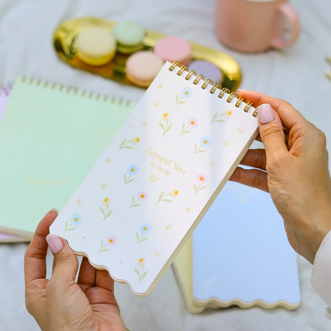 Yours &amp; Beyond | Soft Floral To-Do List