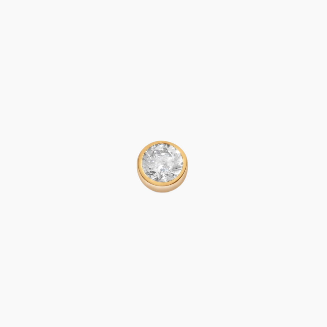 Joy Jewels Bezel Stone Stud