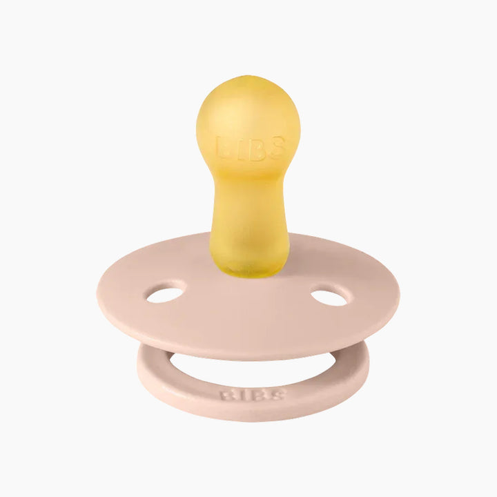 Bibs Original Pacifier Round LaTeX Nipple Blush