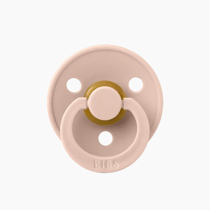 Bibs Original Pacifier Round LaTeX Nipple Blush