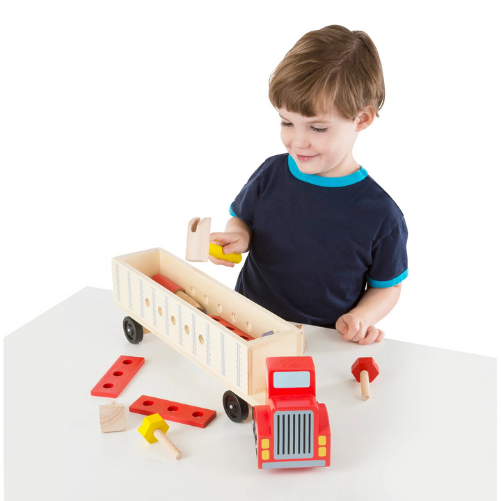 Melissa &amp; Doug Big Rig Building Set - HUNA