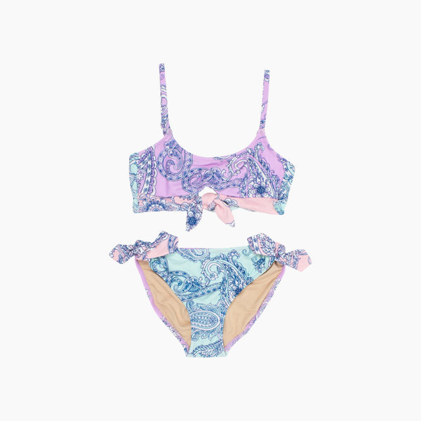 Bikini Paisley Colorblock