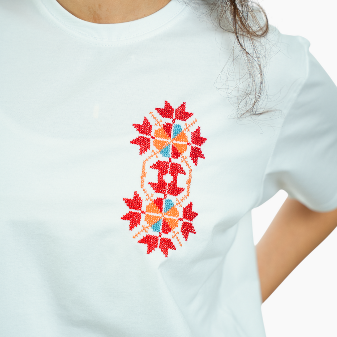 Bir Saba`a T-Shirt - Azhar (Flower)