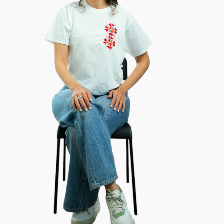 Bir Saba`a T-Shirt - Azhar (Flower)