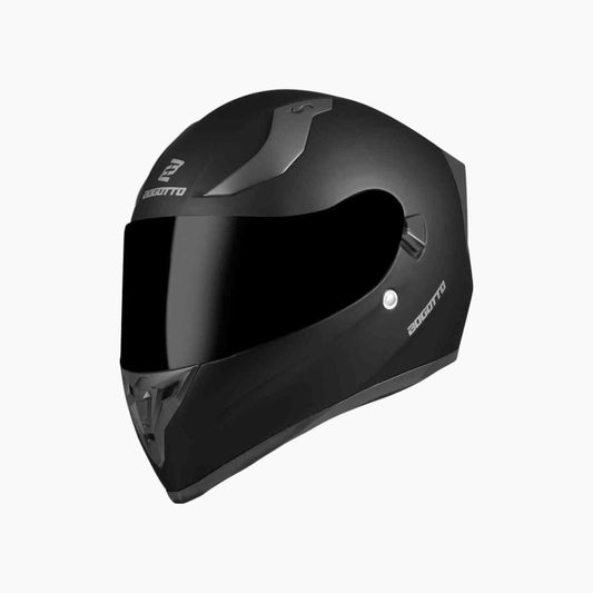 Bogotto Black H128 Full Face Motorcycle Helmet