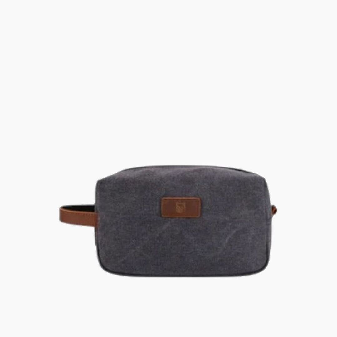 Leopardous Canvas Pouch