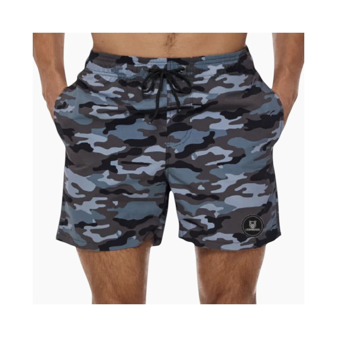 Leopardous Swimming Shorts