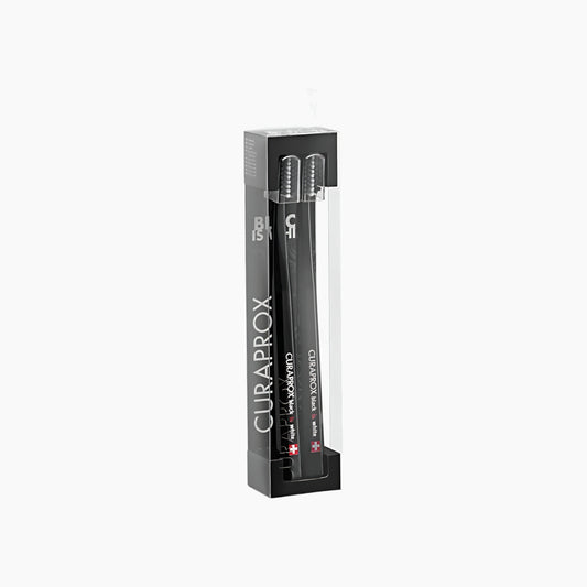 Curaprox Black Is White Ultra Soft Toothbrush - 2 Pcs