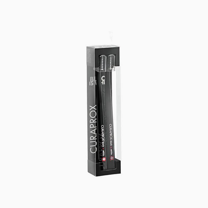 Curaprox Black Is White Ultra Soft Toothbrush - 2 Pcs
