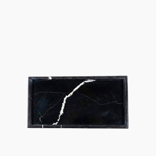Traya Black Marquina Marble Displayer
