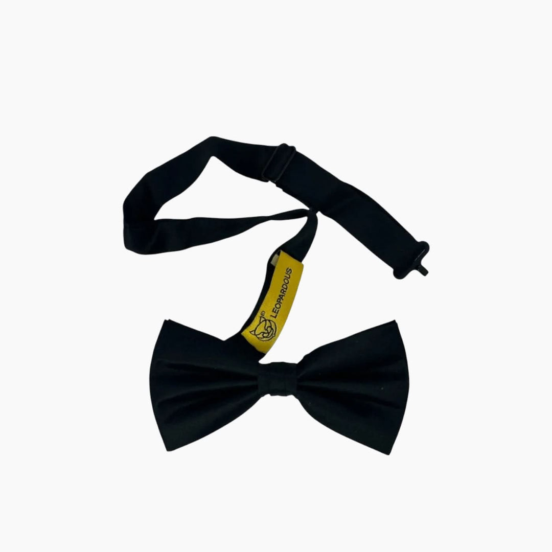 Leopardous Silk Bowtie
