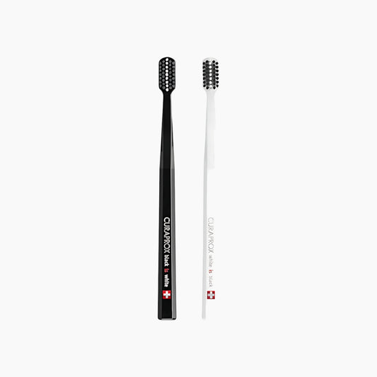 Curaprox Black Is White Ultra Soft Toothbrush - 2 Pcs