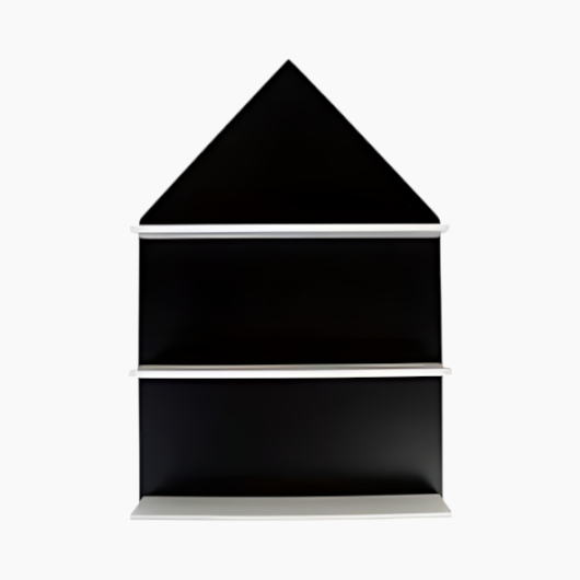 Childhome blackboard house wall shelf with durable MD material