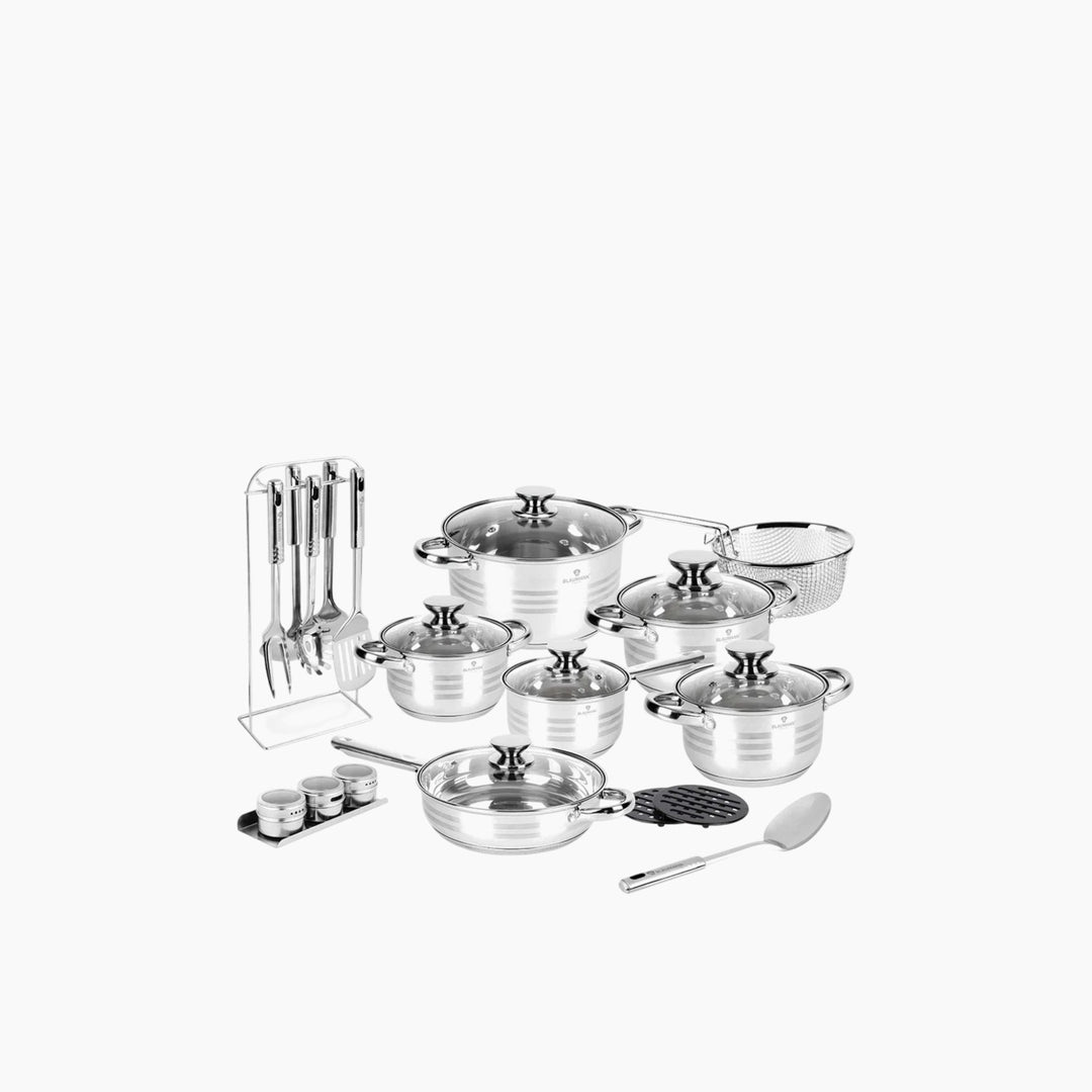 Blaumann 27-Piece Cookware &amp; Kitchen Utensil Set - Gourmet Line