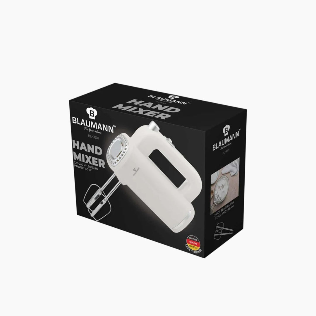 Blaumann Hand Mixer 150 W - Cream