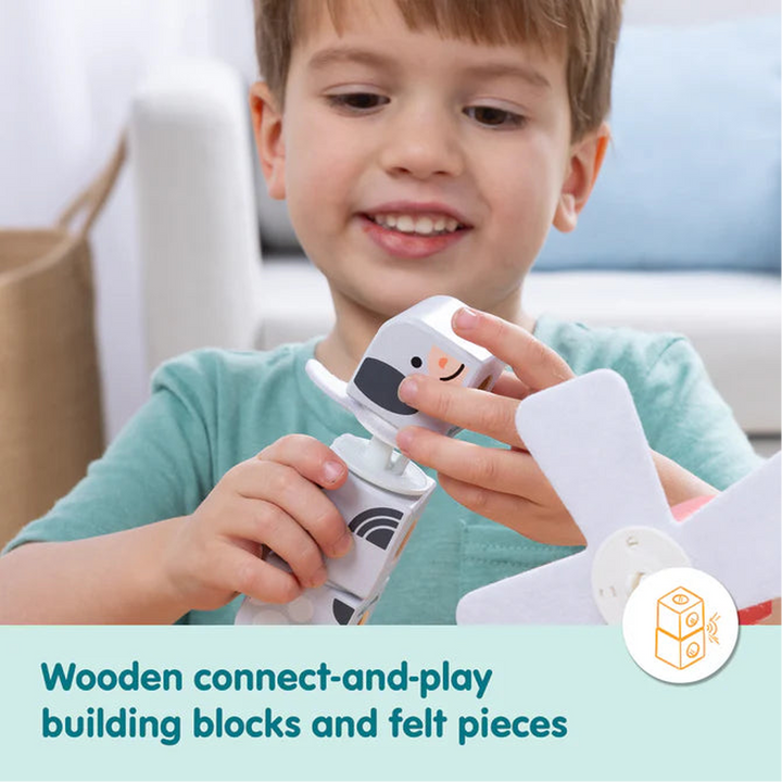 Melissa &amp; Doug Blockables Farm Friends Building Set - 16pc