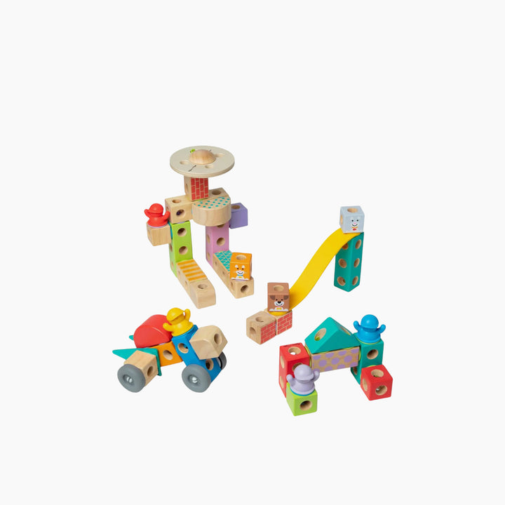 Melissa &amp; Doug Blockables Town Building Set - 73pc