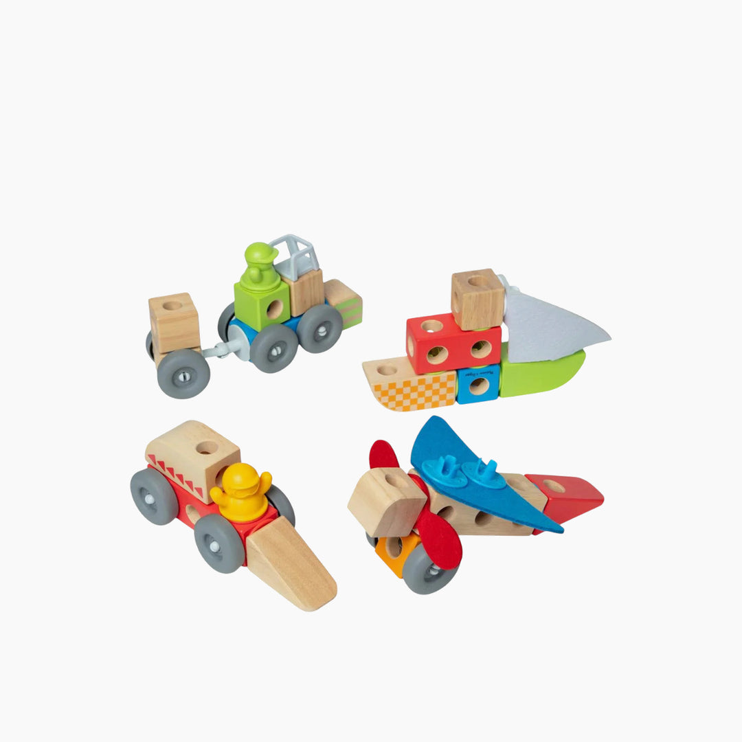 Melissa &amp; Doug Blockables Vehicles Building Set - 54pc
