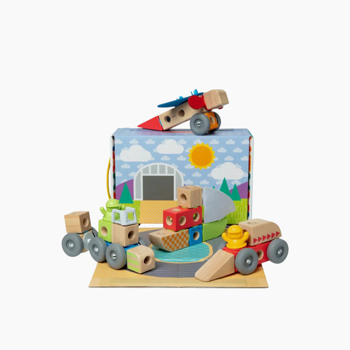 Melissa &amp; Doug Blockables Vehicles Building Set - 54pc